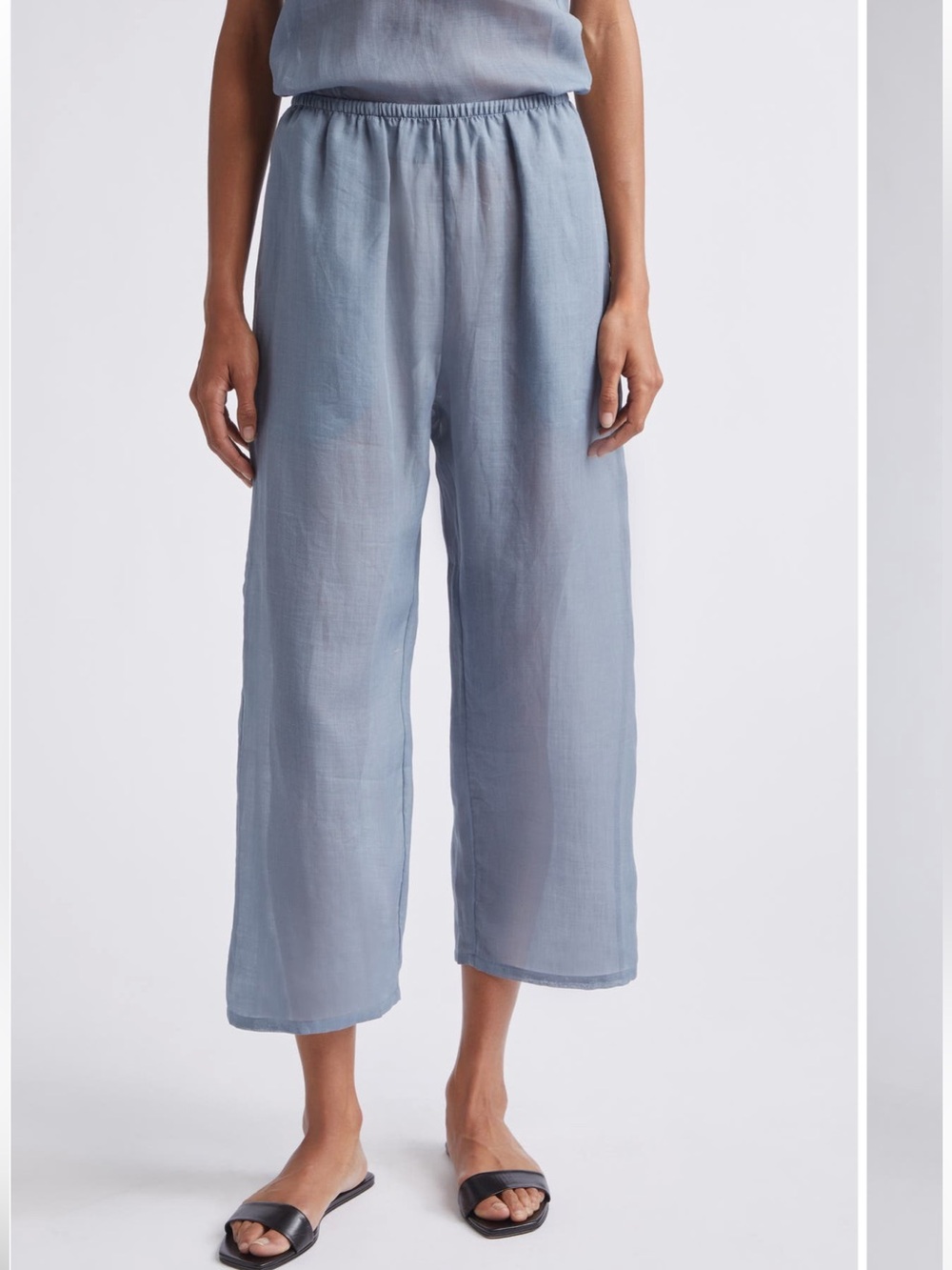 Leset Niko Crop Pants Mist Blue